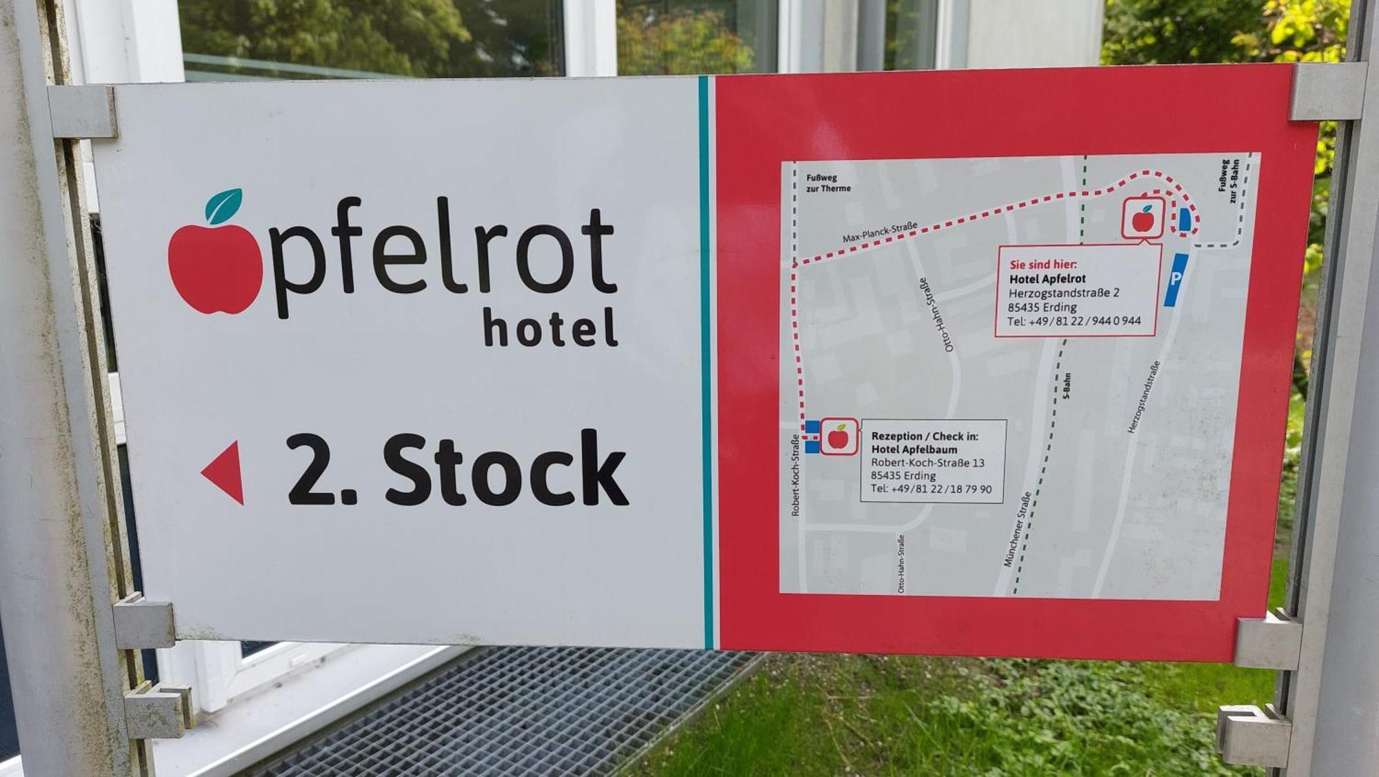 Hotel Apfelrot Erding Kültér fotó